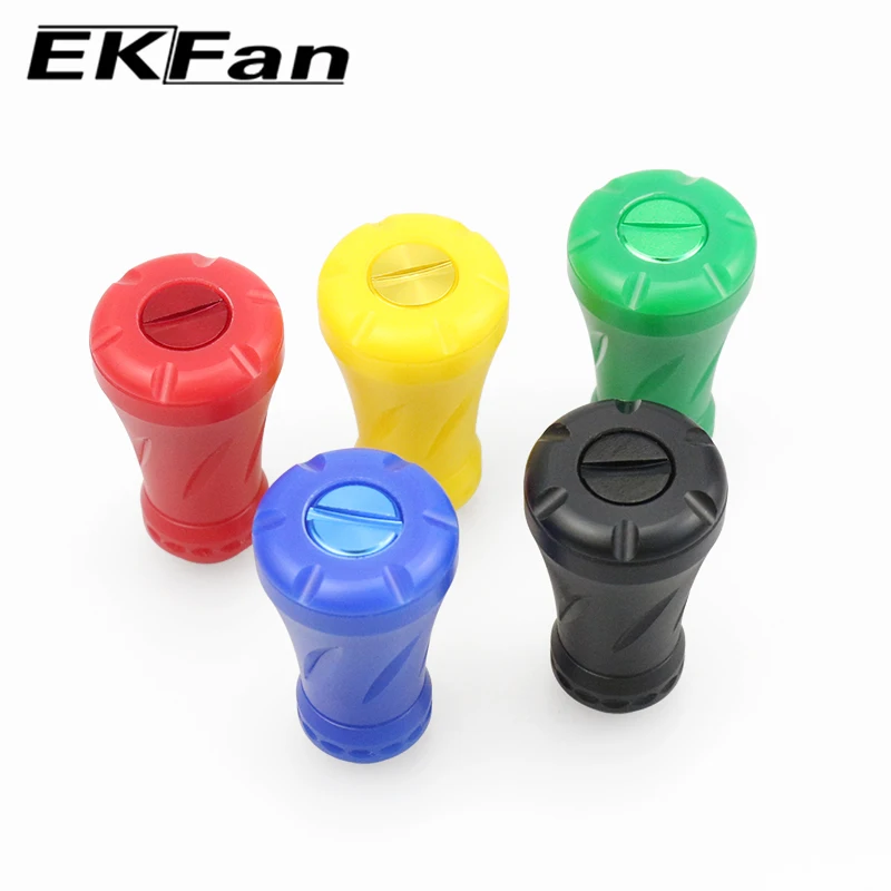Perilla de carrete EKFan ultraligera POM con rodamiento, accesorio DIY para manivela