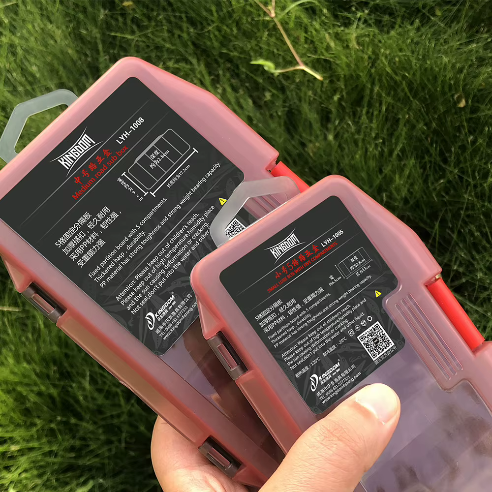Kingdom caja aparejos pesca compartimentos para cebos almacenamiento - imagen 4