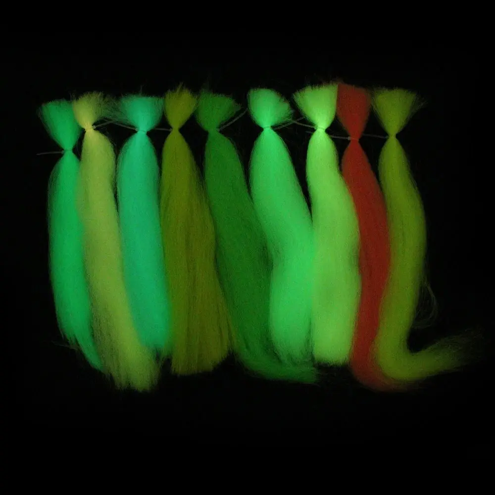 Hilo rizado tipo Minnow para atar cabezas de jig bucktail - imagen 5