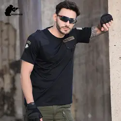 Camisas militares de algodón estilo outdoor para hombre