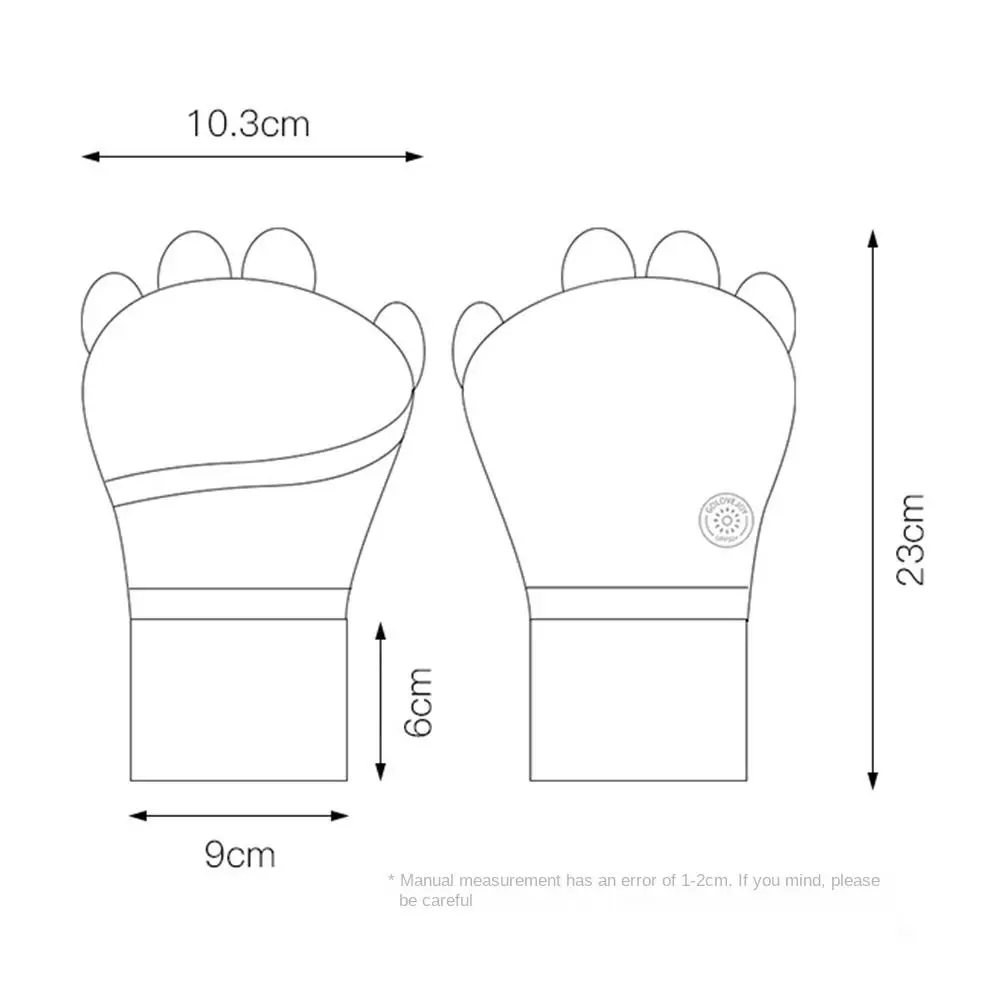Guantes de golf de medio dedo con protección UV transpirables - imagen 5
