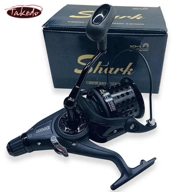 TAKEDO HS02 carrete pesca carpa con cuerpo de carbono y engranaje - imagen 3