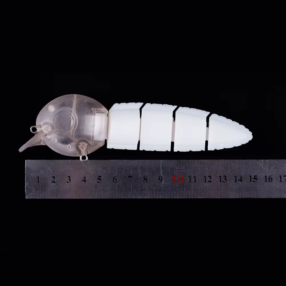 Hanlin Señuelo Wobbler Lubina Sin Pintar – Cuerpo Duro para Pesca - imagen 2