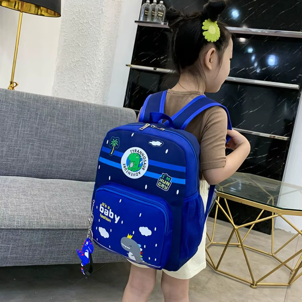 Mochila infantil de dinosaurio, ligera e impermeable para preescolar - imagen 5