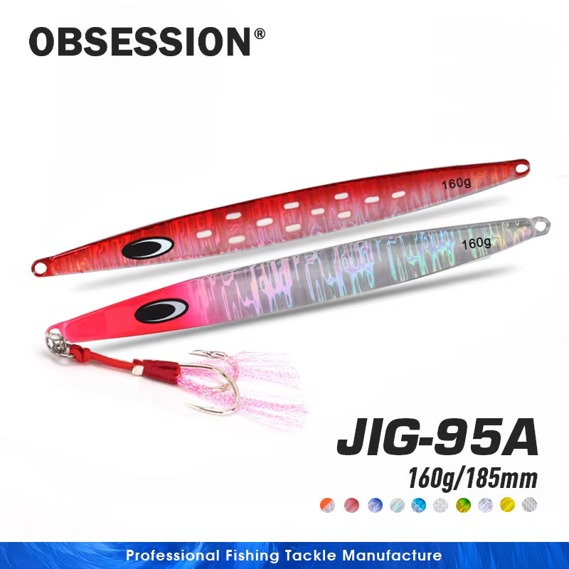 OBSESSION 160g Swim Rider – Señuelo de pesca vertical agua salada - imagen 4