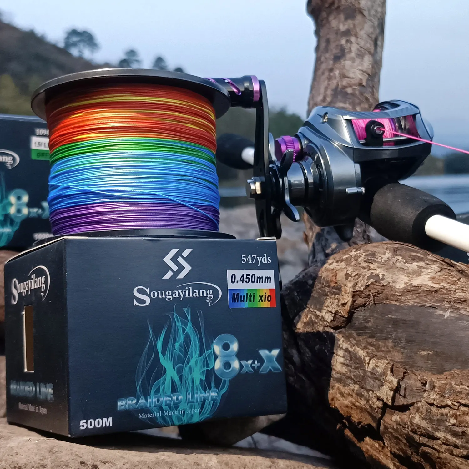 Sougayilang Raid – Sedal trenzado 9 hebras PE - imagen 3