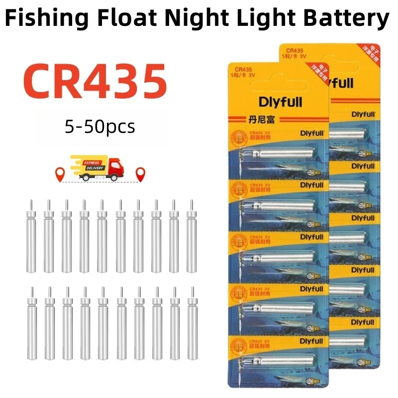 Batería eléctrica luminosa CR435 para pesca nocturna - imagen 4