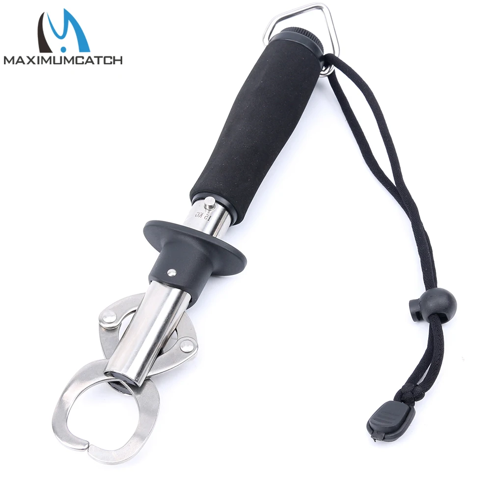 Pinza de pesca Maximumcatch de acero inoxidable con bloqueo y mango EVA - imagen 5