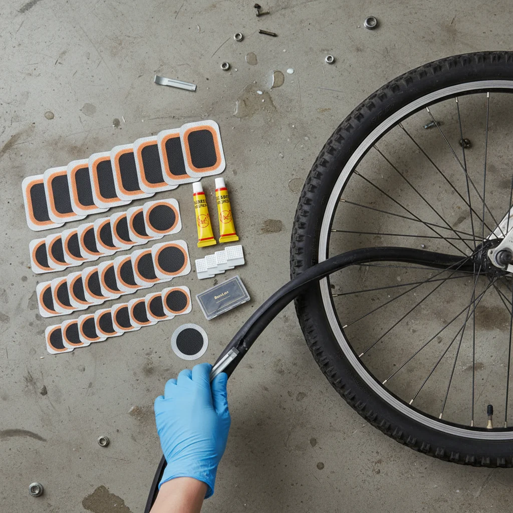 Kit de reparación para neumáticos de bicicleta
