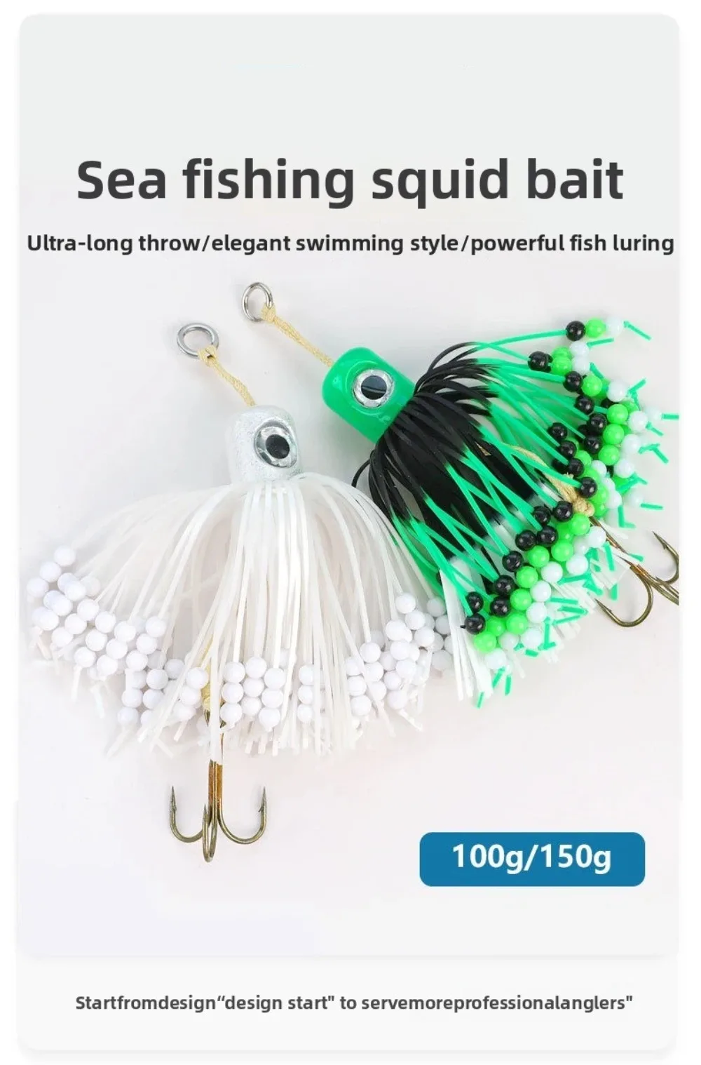 Detalle del cuerpo del señuelo y acabados para pesca en mar