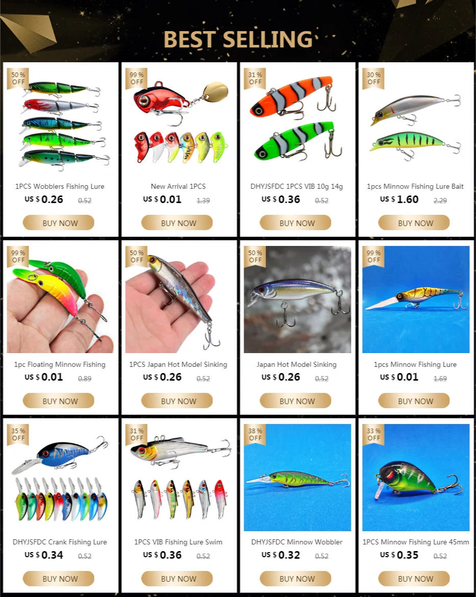 Wobblers multisección flotante para pesca de lucio con ojos 3D