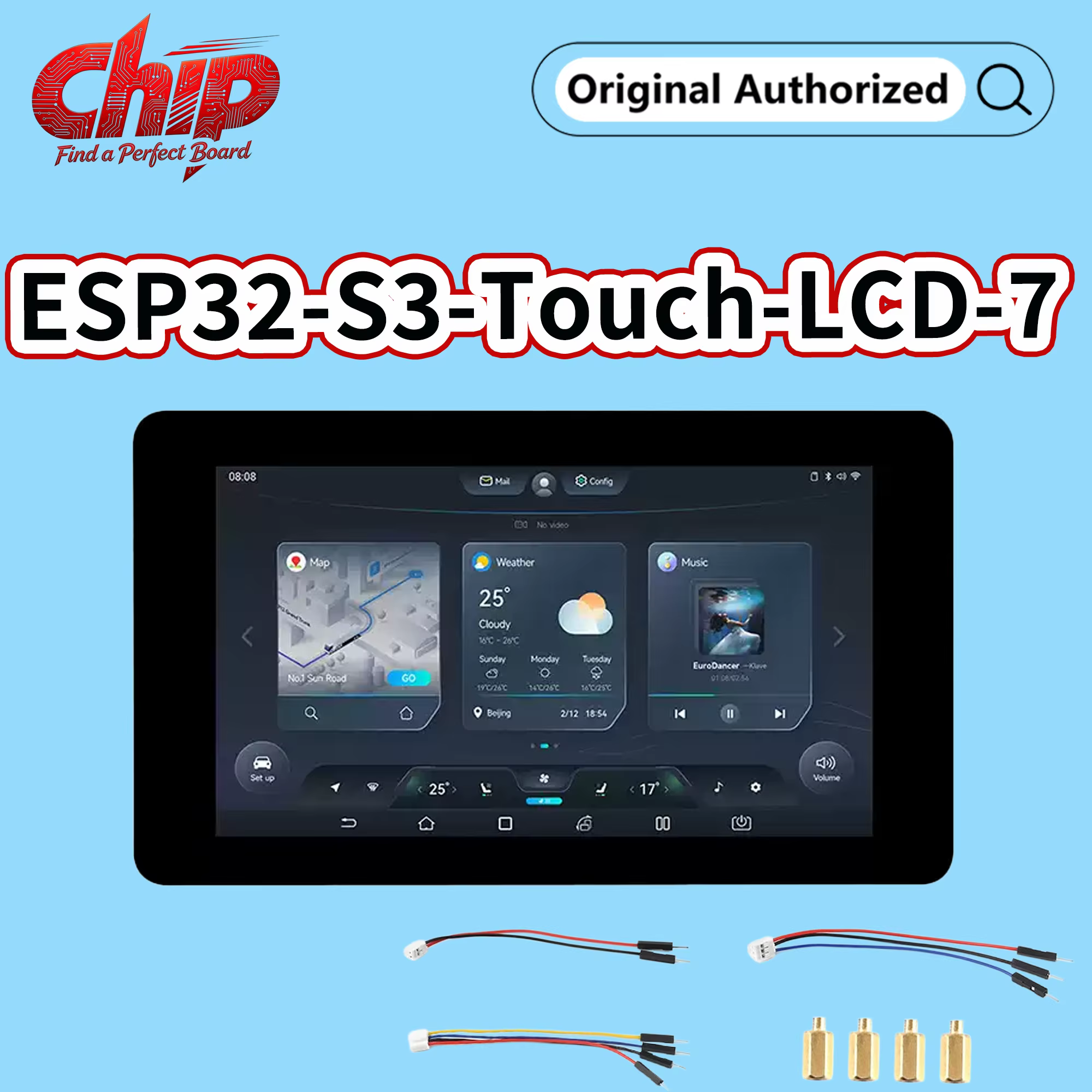 Placa ESP32-S3 con Pantalla Táctil de 7 Pulgadas - imagen 5