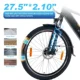 TTGO M300 bicicleta eléctrica de montaña con sensor de torque y suspensión