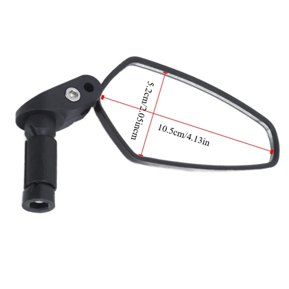 Espejo retrovisor bicicleta ABS convexo ajustable 360° plegable - imagen 5