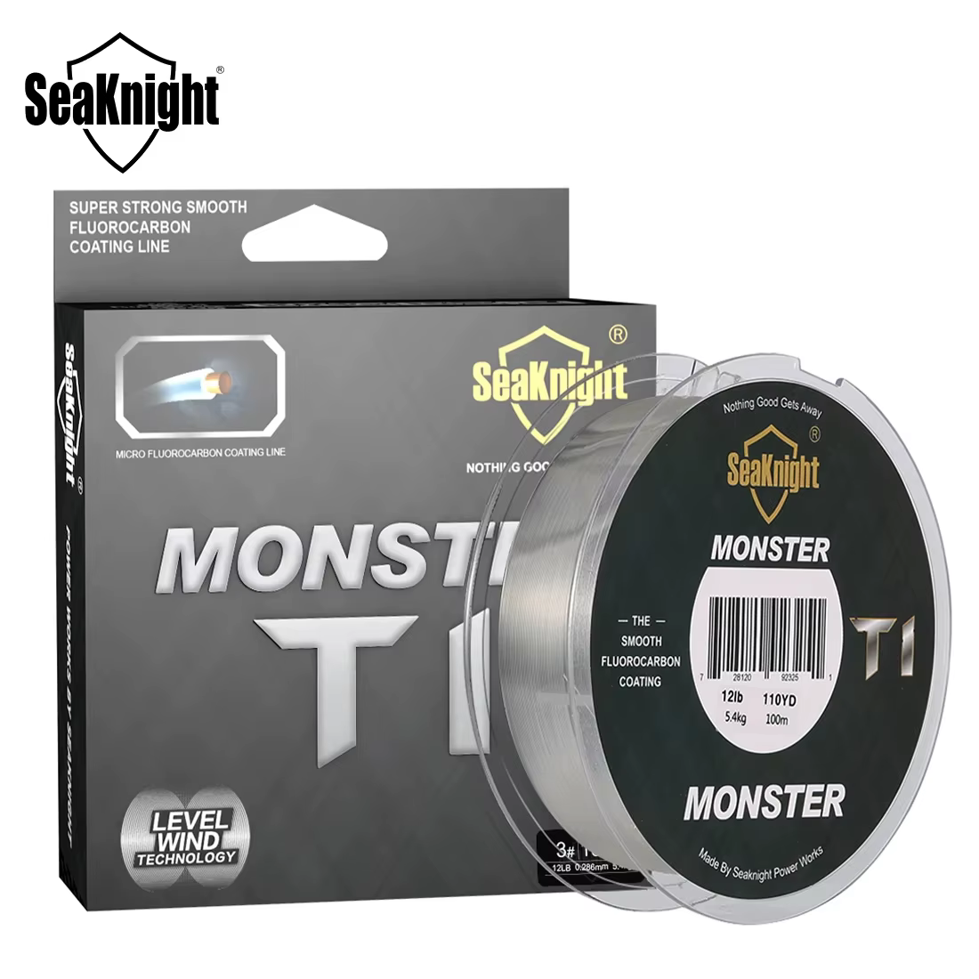 SeaKnight MANSTER Fluorocarbono – Línea de pesca profesional - imagen 4