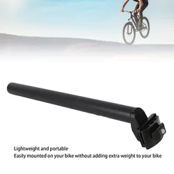 Tubo de sillín de aluminio duradero y ligero para bicicleta