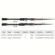 FISHINGFANS MH caña telescópica de viaje guía móvil acero inox - imagen 3