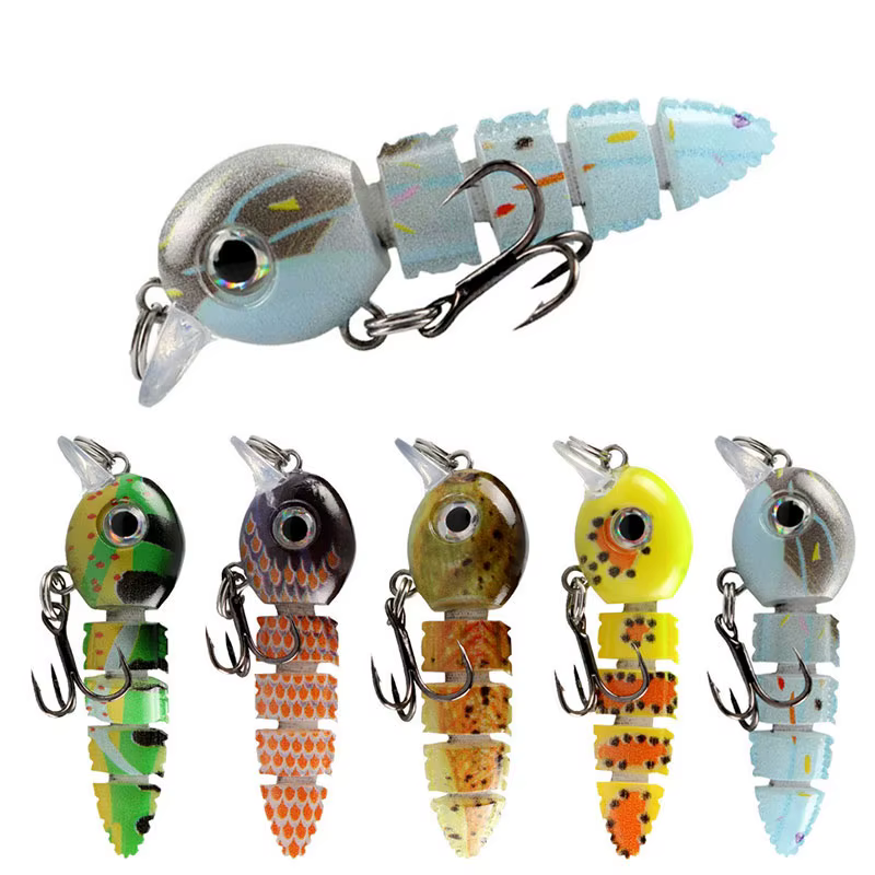 AS Crankbait Wobbler Hundimiento - Anzuelos triples para agua salada - imagen 2