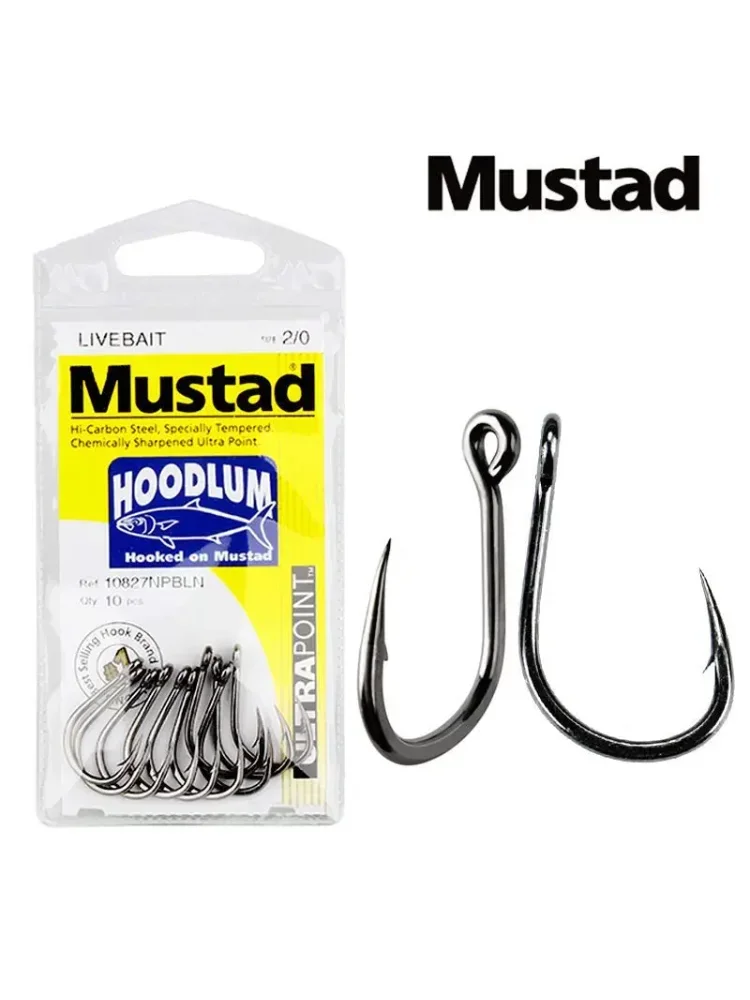 Mustad Anzuelos de Mar con Púas – Acero Carbono - imagen 5