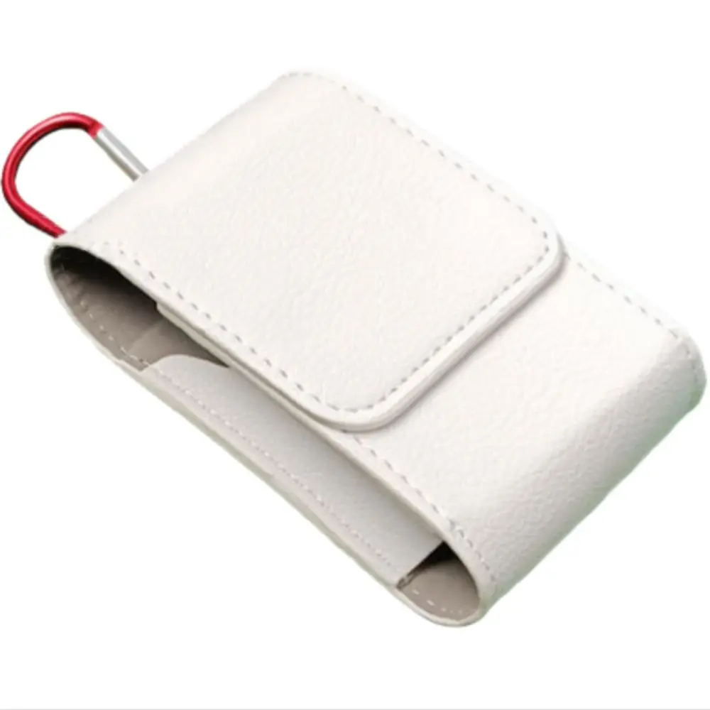 Estuche rígido para telémetro de golf de cuero PU con hebilla - imagen 3