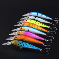 Wobbler Minnow cebo duro para carpa y lubina