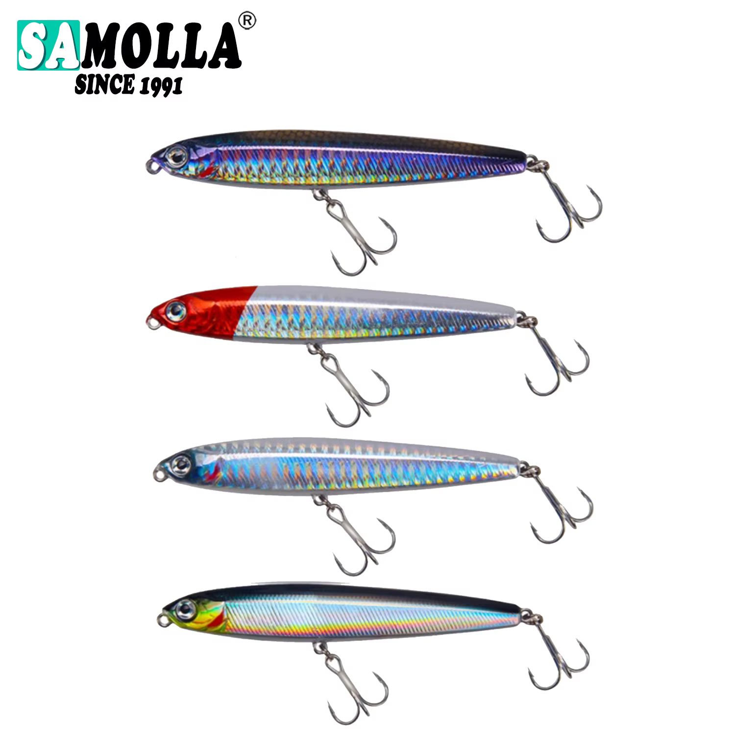 Señuelo Artificial Lápiz para Lubina de Mar - imagen 3