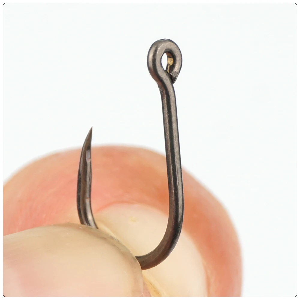 Anzuelos sin púas Hirisi PTFE acero inoxidable carbono - imagen 4