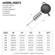 PROBEROS Cabezal de jig con extractor y espiral de goma para vinilo - imagen 2