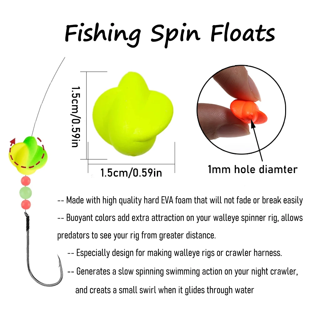 Ellllv Flotador Giratorio - Indicador de Picadas Surfcasting Espana - imagen 3