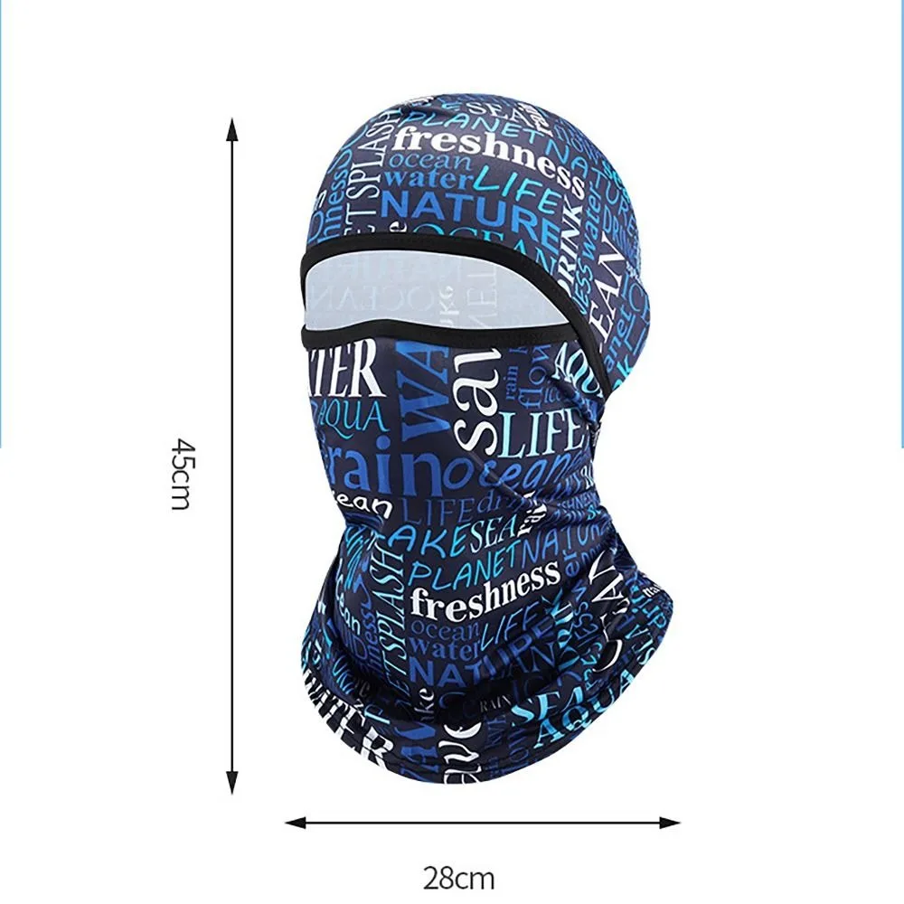 Forro de casco y protección facial