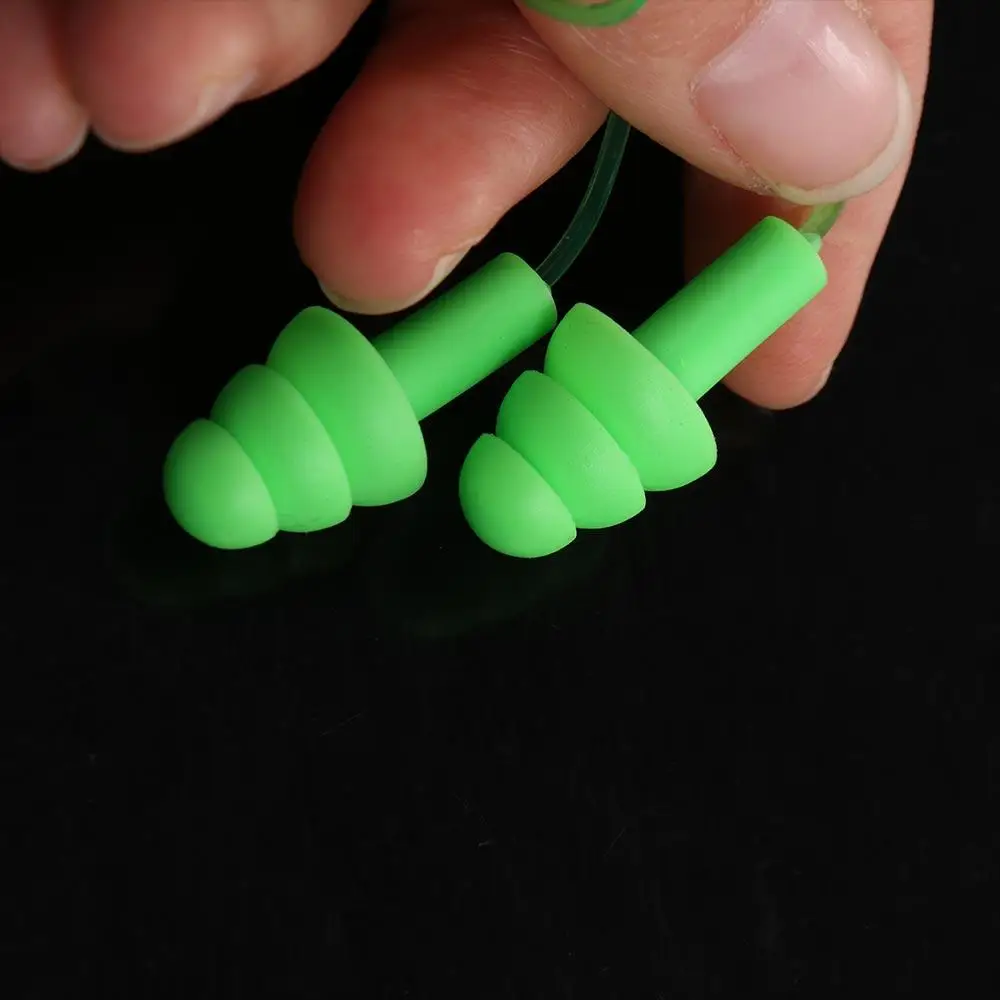 Tapones para los oídos de silicona y accesorios
