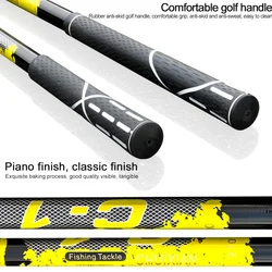 Mango Salabardo Telescópico Plegable SBY 4m con Cadena Pesca Mosca