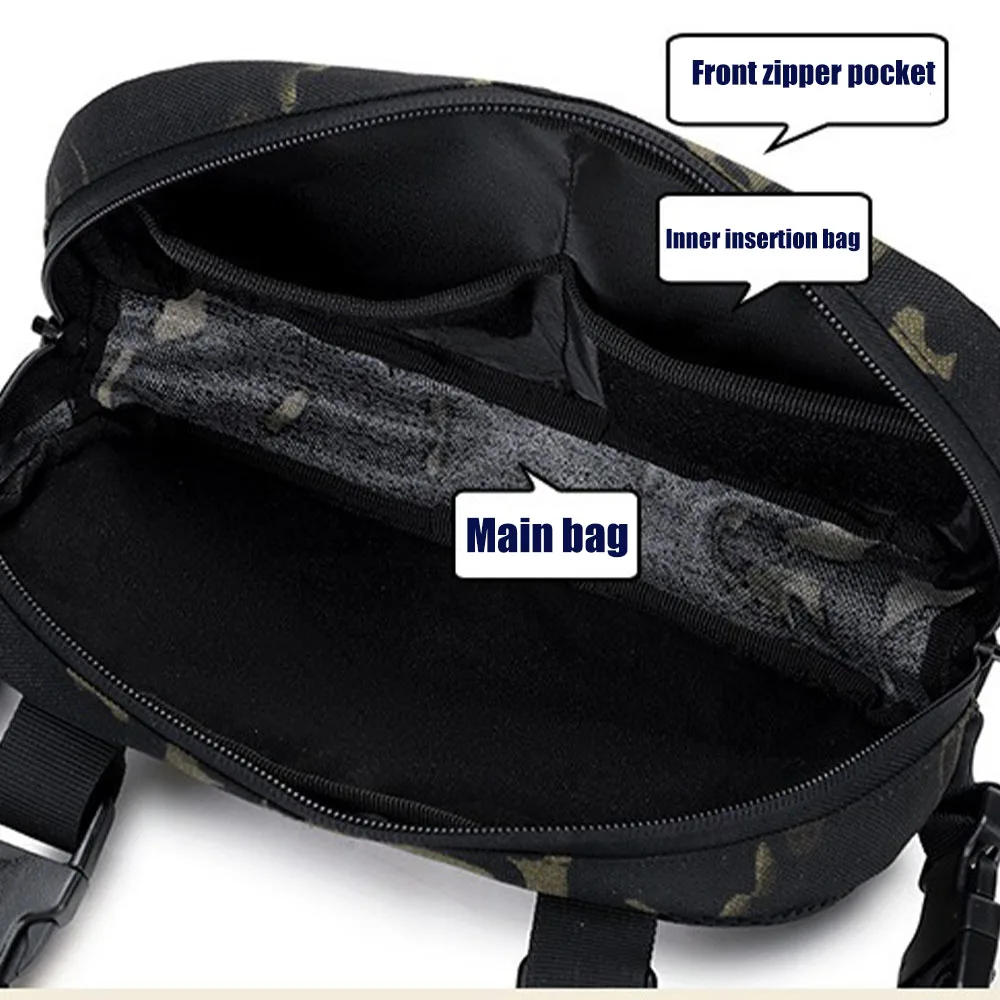 Mochila de pesca camuflaje para herramientas y material de lance - imagen 5