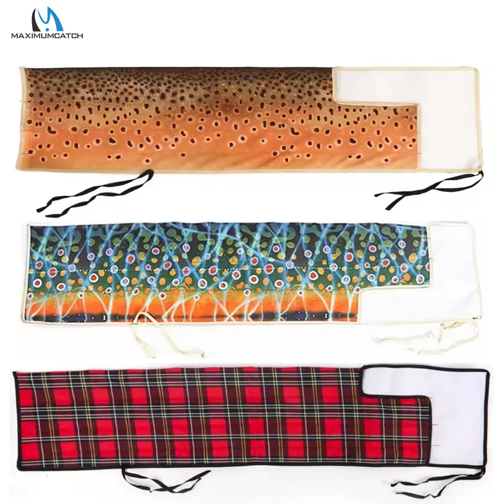 Funda para cañas Maximumcatch de algodón grueso estampada - imagen 4