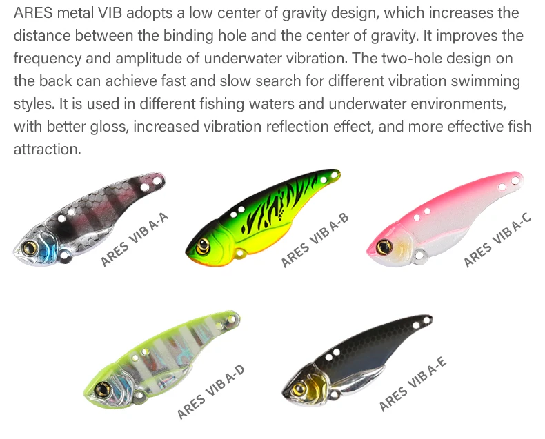 Paleta de colores del señuelo TSURINOYA