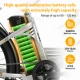 Bicicleta eléctrica TTGO C2 PRO – motor trasero potente freno de disco