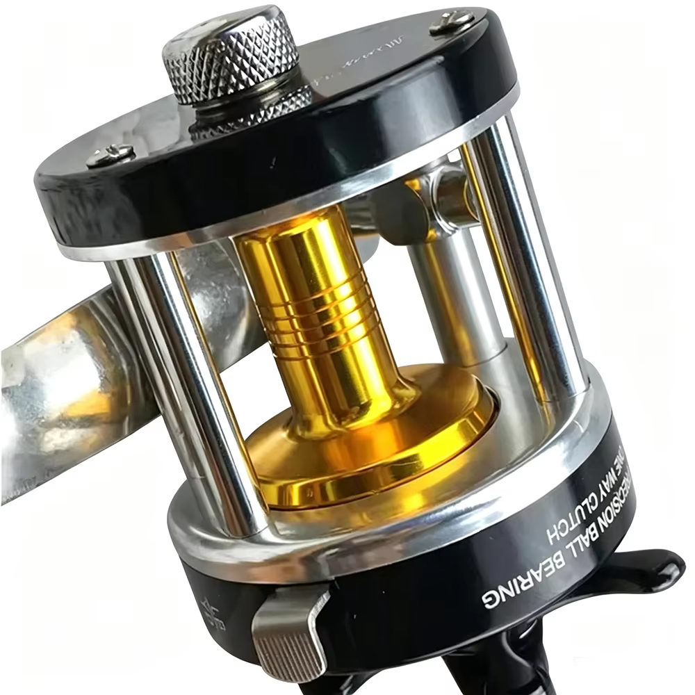 Carrete baitcasting metálico para señuelos pequeños - imagen 3