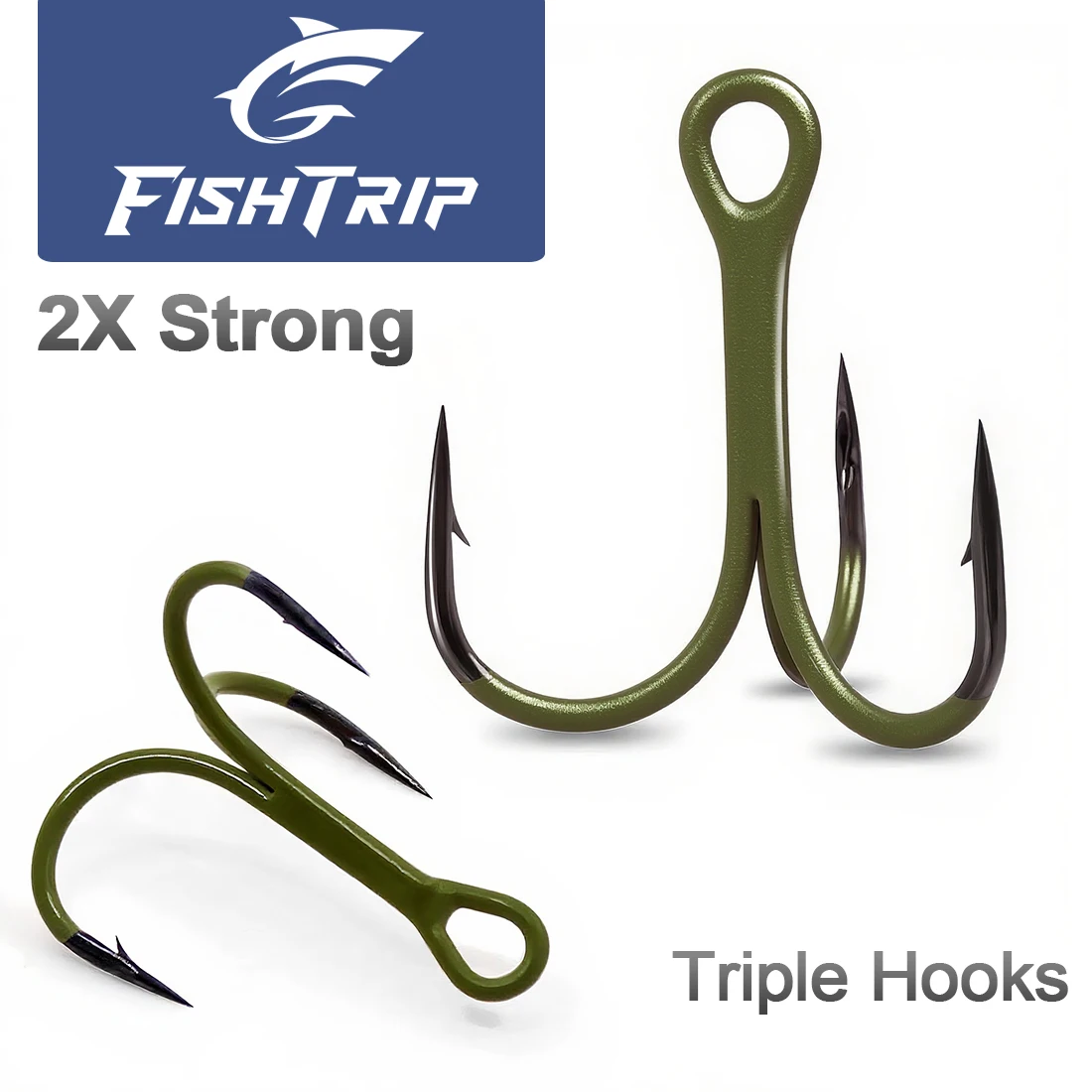 Pack de anzuelos triples FishTrip