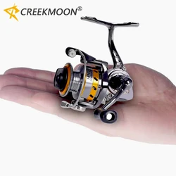 Carrete ultraligero metálico para hielo con brazo plegable