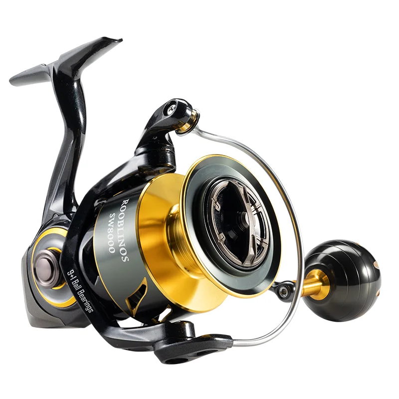 Rooblinos SW Carrete Surf Casting – Ultraligero fibra carbono - imagen 4
