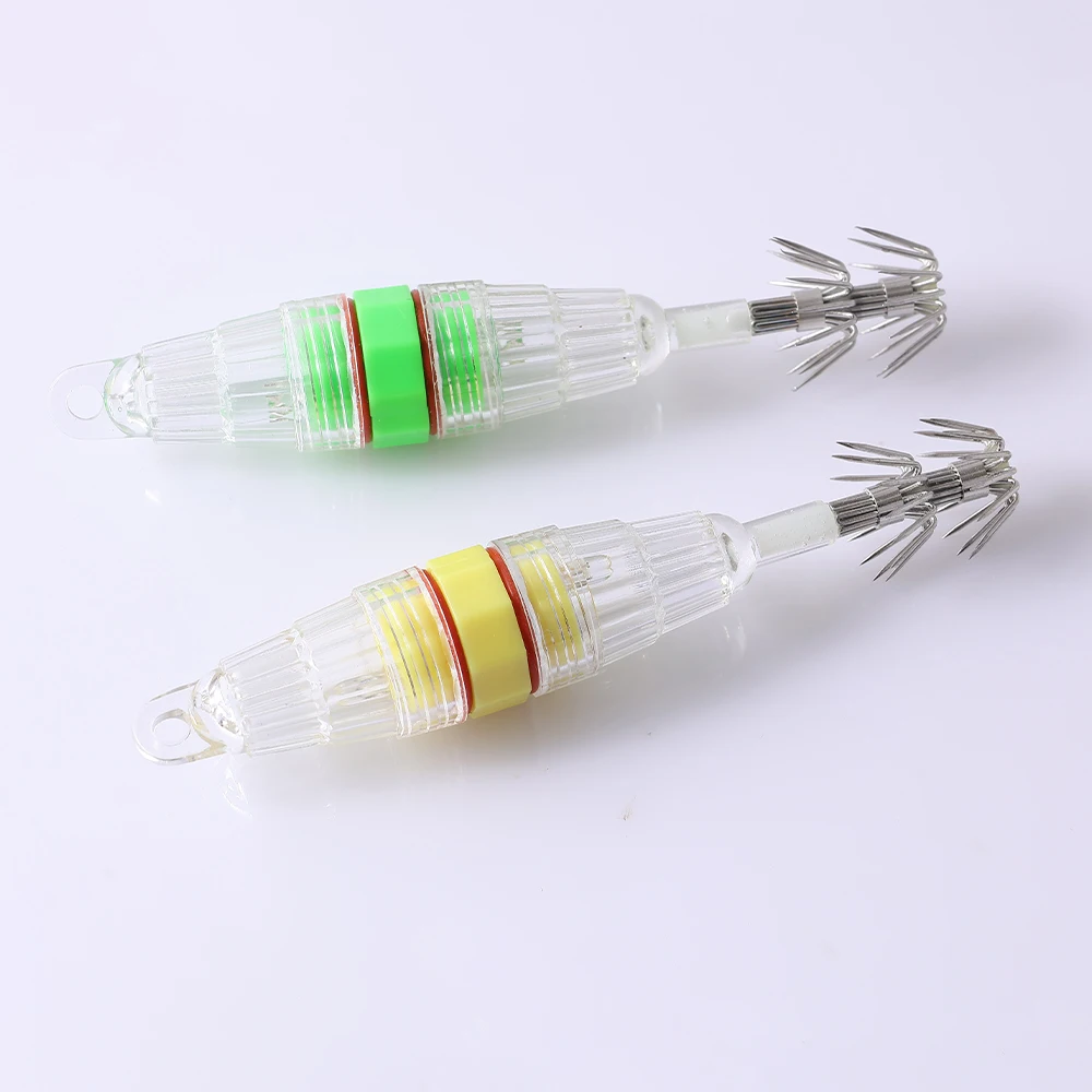 Anzuelo Jig LED para Calamar y Pulpo – Señuelo Luminoso de Pesca Subacuática - imagen 4