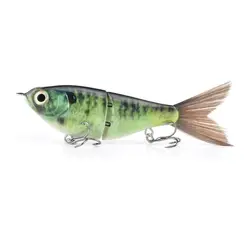 Wobbler articulado para lucio, lubina y trucha de pesca