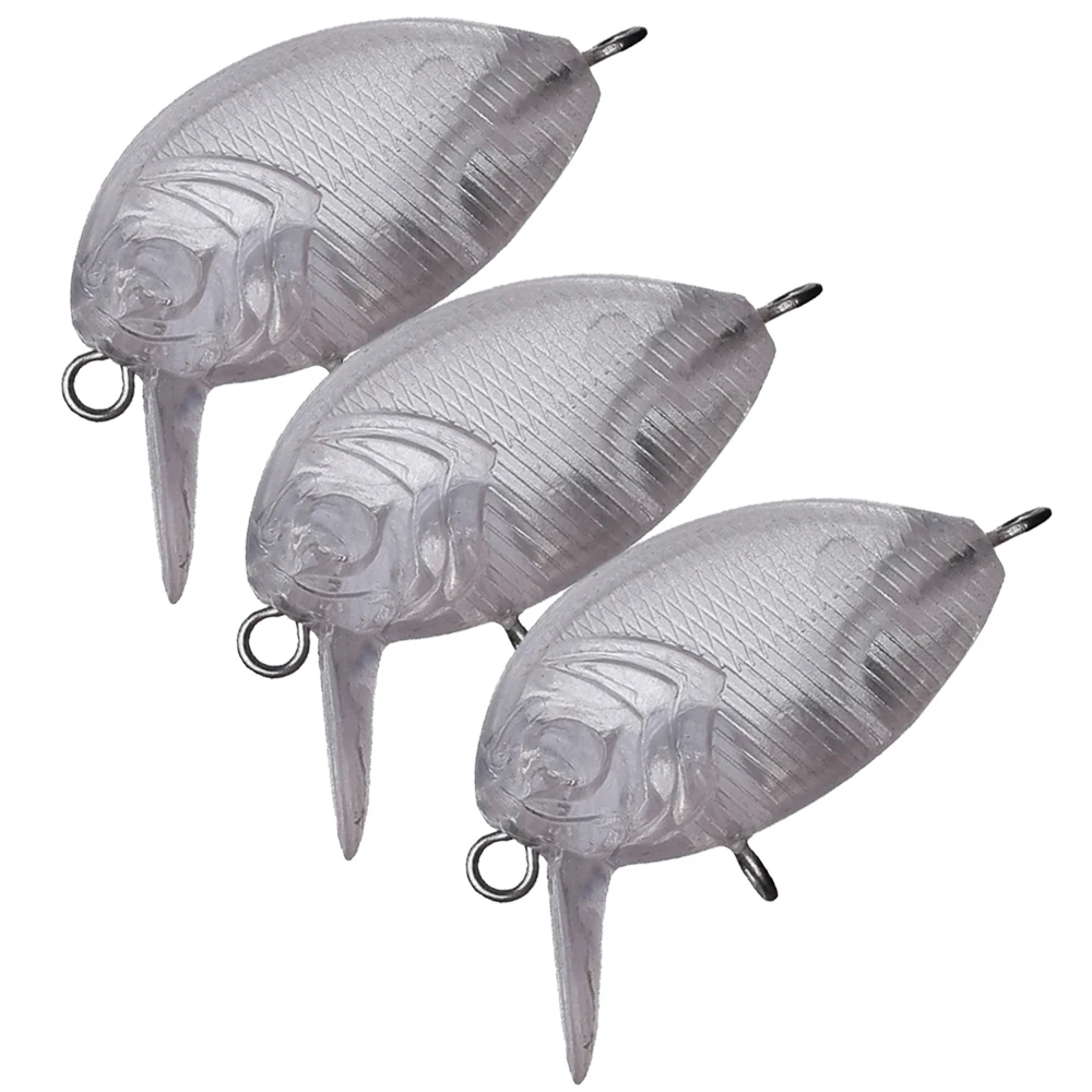 Mini crankbait en blanco sin pintar