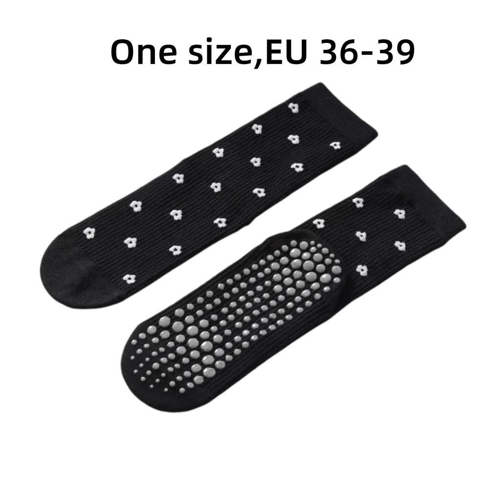 Calcetines antideslizantes de yoga con silicona y algodón transpirable - imagen 5