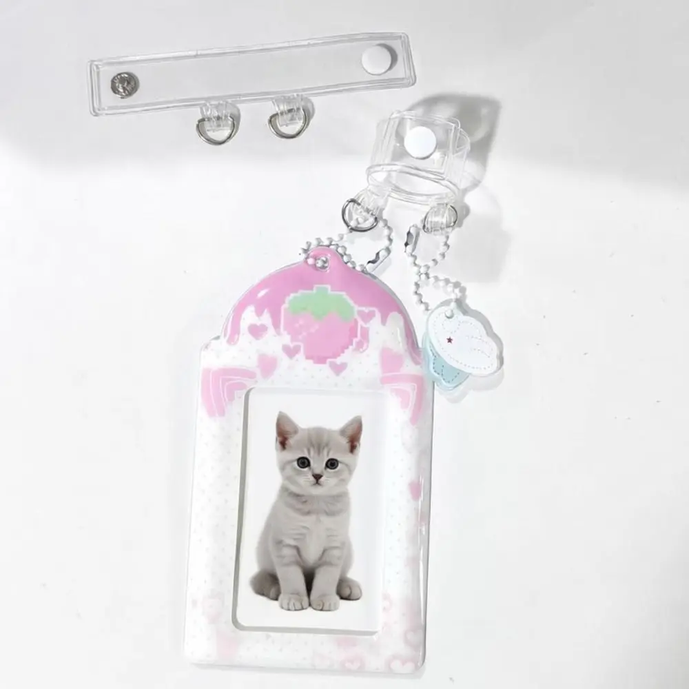 Hebilla de extensión para correa de bolsa con clip transparente PVC - imagen 2
