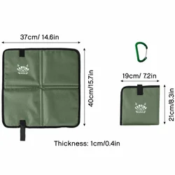 Cojín impermeable plegable Oxford con lazo en D para camping