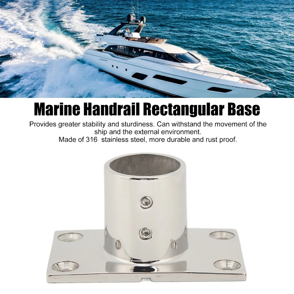 Base de sujeción para herrajes de pasamanos