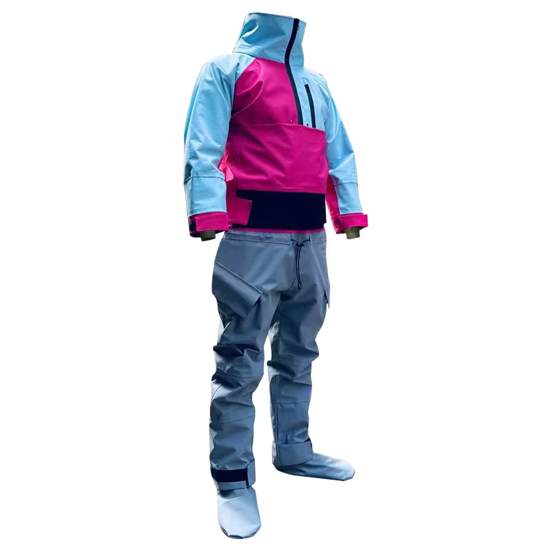 Traje seco impermeable mujer una pieza kayak pesca - imagen 5