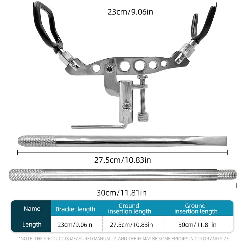 Soporte ajustable para caña ShareShark 304 de acero inox – Roca - imagen 3