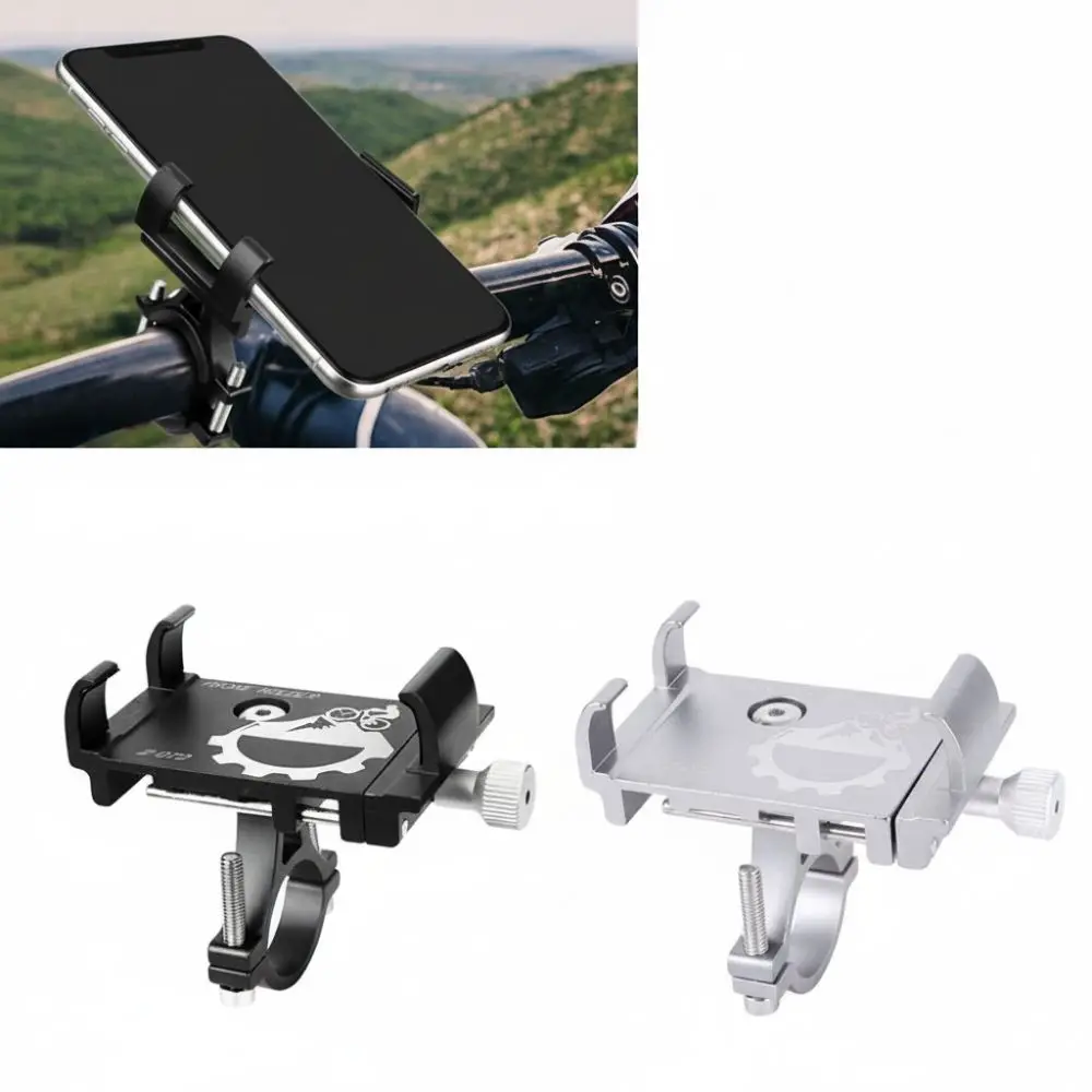 Soporte teléfono bici de aluminio ajustable antichoque antideslizante - imagen 5